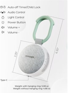 Momcozy PORTABLE SOUND MACHINE WITH NIGHT LIGHT 5