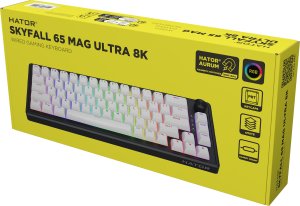Klawiatura Hator Skyfall 65 Mag Ultra 8K Aurum Ice Magnetic (HTK1860) 7
