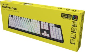Klawiatura Hator Skyfall 100 Wireless Aurum Lemon Linear (HTK3100) 7