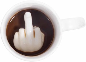 Thumbs Up Up Yours Mug 2