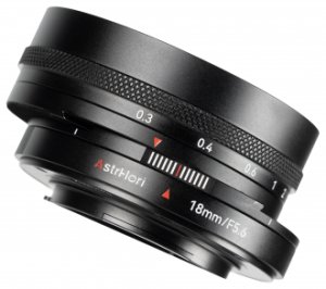 Obiektyw Fujifilm Obiektyw AstrHori MF 18 mm f/5,6 APS-C Shift do X 182