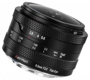 Obiektyw AstrHori MF 6,5 mm f/2 APS-C Circular Fisheye do Fujifilm X 160