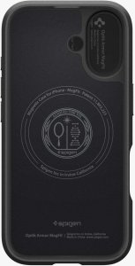 Spigen Etui Optik Armor Mag MagSafe do iPhone 17 czarny 11