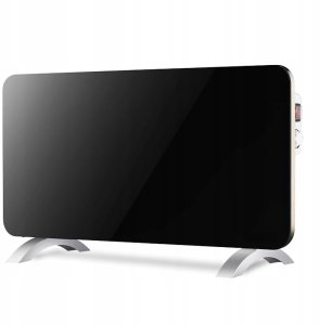 Grzejnik Volteno Grzejnik konwektorowy szklany VO2463 czarny 6