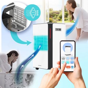 Berdsen Osuszacz powietrza kompresorowy - pochłaniacz wilgoci 20l/24h higrostat BD-532 biały 4