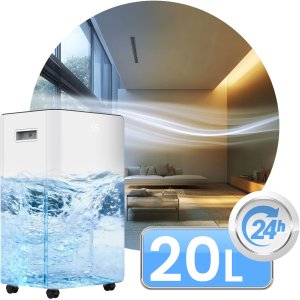 Berdsen Osuszacz powietrza kompresorowy - pochłaniacz wilgoci 20l/24h higrostat BD-532 biały 7