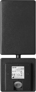 Orno ENID LED 10W, ogrodowa lampa z czujnikiem ruchu PIR, 800lm, IP65, 4000K, czarny, AD-OP-6605BLPMR4 177