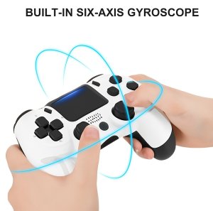 Bezprzewodowy PAD z wibracjami do konsoli PS4, PS3, PC 7