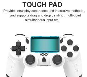 Bezprzewodowy PAD z wibracjami do konsoli PS4, PS3, PC 8