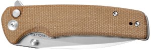 Sencut by We Knife Nóż składany Sachse S21007-3 brown micarta 3