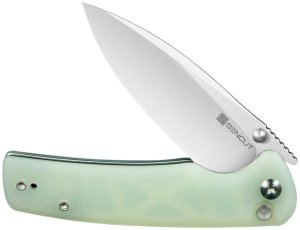 Sencut by We Knife Nóż składany Sachse S21007-4 naturalny 5