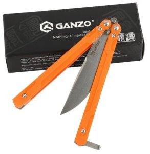 Ganzo Nóż składany Firebird G766-OR motylek 5