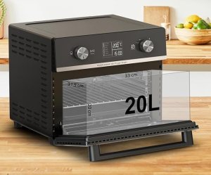 Frytkownica beztłuszczowa Moulinex EasyFry Frytkownica Multicooker Piekarnik 20l 10programów AL605820 2