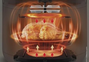 Frytkownica beztłuszczowa Moulinex Easy Fry EZ831G Frytkownica 7L 8 trybów 3