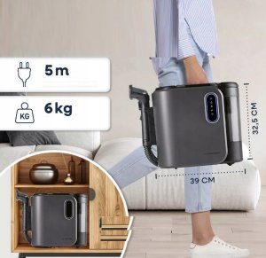 Odkurzacz piorący CleanMaxx Pro Steam Touch 15078 Odkurzacz piorący 3w1 1,5l 2000W 5