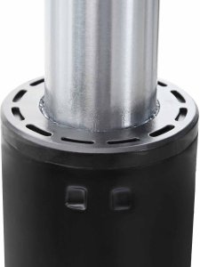 vidaXL Cylinder gazowy do krzesła biurowego Czarny 261-351 mm (42009992) 6