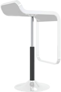 vidaXL Cylinder gazowy do krzesła biurowego Czarny 505-720 mm (42009996) 3