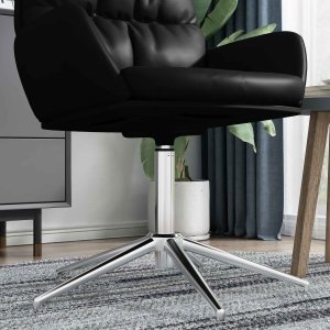 vidaXL Cylinder gazowy do krzesła biurowego chrom 318-473 mm (42010000) 4