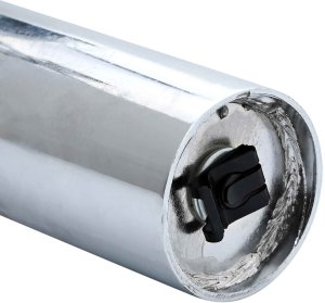 vidaXL Cylinder gazowy do krzesła biurowego chrom 261-351 mm (42009998) 6