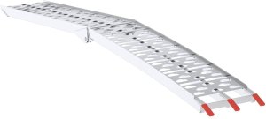 vidaXL Rampy załadunkowe 2 pcs Srebrny 222 x 29 x 14 cm Aluminium 7