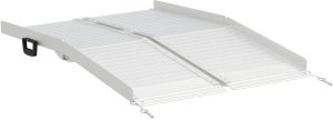 vidaXL Rampa dla wózka inwalidzkiego Srebrny 122 x 73,5 x 11 cm 6
