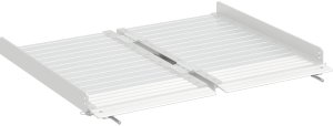 vidaXL Rampa dla wózka inwalidzkiego Srebrny 62 x 73 x 5 cm Aluminium 2