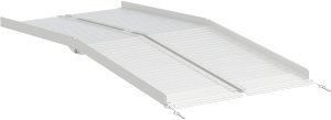 vidaXL Rampa dla wózka inwalidzkiego Srebrny 183 x 73 x 11 cm 6