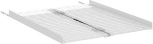 vidaXL Rampa dla wózka inwalidzkiego Srebrny 92 x 73,5 x 5 cm 9