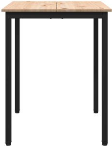 vidaXL Stół 60 x 60 x 75 cm Lekkie drewno sosnowe 5