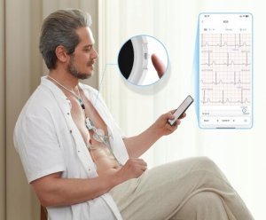 CheckMe LepodPro 12-kanałowe urządzenie EKG 24h zapis AI 2