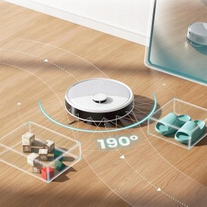 Robot sprzątający LeFant Robot sprzątający ze stacją 220min pracy mop 200 obr/min 6