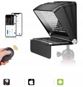 LensGo Prompter Teleprompter Monitor Podglądowy 10" Vlog Telefon Smartfon Tablet / Tc7 Ii Smartphone Kit 6