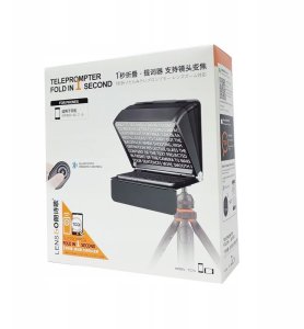 LensGo Prompter Teleprompter Monitor Podglądowy 10" Vlog Telefon Smartfon Tablet / Tc7 Ii Smartphone Kit 7