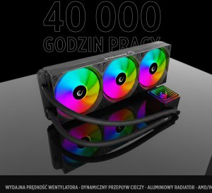 Chłodzenie wodne Rampage INFINITE V360 Białe 18