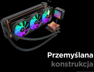 Chłodzenie wodne Rampage INFINITE V360 Czarne 16