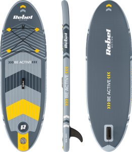 Rebel Active Deska SUP REBEL ACTIVE pompowana 244x76x10, zestaw 73