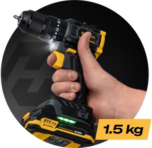 Wiertarko-wkrętarka Humberg HM-432 21 V 2 x akumulator 2 Ah 12