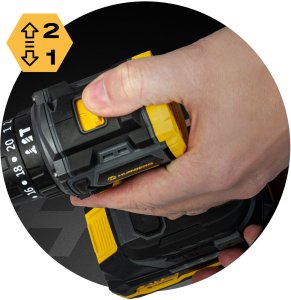 Wiertarko-wkrętarka Humberg HM-432 21 V 2 x akumulator 2 Ah 13