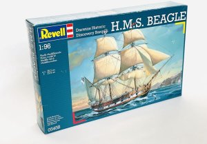 Revell 05458 Darwins Historical Discovery Barque H.M.S. Beagle Zestaw modelarski statku 1:96 2