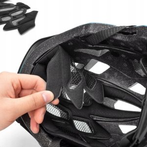 RockBros Kask rowerowy TS-61 10110061003 dziecięcy z odpinaną szczęką rozmiar S (48-54) - zielony 4