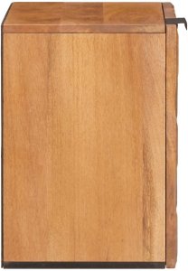 vidaXL Wisząca Szafka Łazienkowa Gładki Brązowy 4