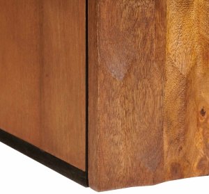 vidaXL Wisząca Szafka Łazienkowa Gładki Brązowy 7