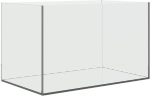 vidaXL Akwarium z przechowywaniem Biały Szkło 2
