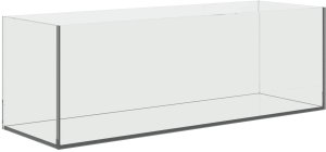 vidaXL Akwarium z przechowywaniem Biały Szkło 7