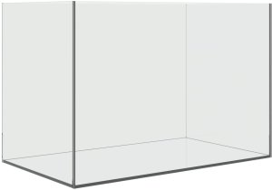 vidaXL Akwarium z przechowywaniem Biały Szkło 2