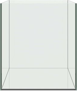 vidaXL Akwarium z przechowywaniem Biały Szkło 6