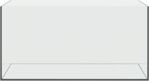 vidaXL Akwarium z przechowywaniem Biały Szkło 5