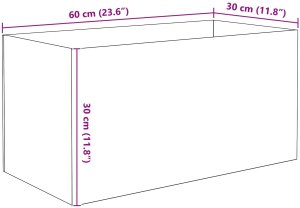 vidaXL Akwarium z przechowywaniem Biały Szkło 10