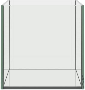 vidaXL Akwarium z miejscem na przechowywanie biały szklany, 30 x 20 x 20 cm 6