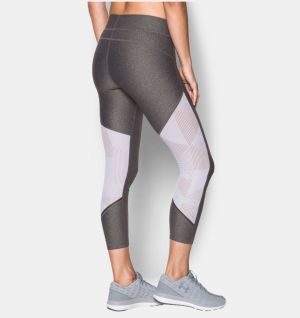 Under Armour Legginsy damskie HeatGear Armour Supervent Crop szare r. XS (1300067-090) 3
